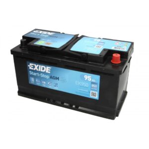 Аккумулятор EXIDE Start-Stop AGM EК950 95Ah 850A 353x175x190 «- +»