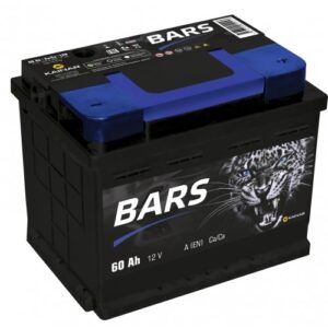 Аккумулятор BARS 6СТ-60 L2B 60Ah 540A 242x175x175 «- +»