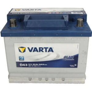 Аккумулятор Varta Blue Dynamic D43 60Ah 540A 242x175x190 «+ -«
