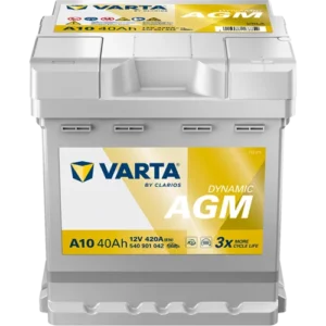 Аккумулятор VARTA Dynamic AGM A10 40Ah 420A 175х175х190 «-+»