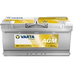 Аккумулятор VARTA Dynamic AGM A4 105Ah 950A 394х175х190 «-+»