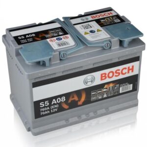 Аккумулятор BOSCH S5 A08 AGM 70Ah 760A 278x175x190 «- +»