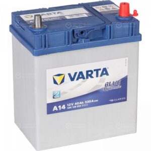 Аккумулятор Varta Blue Dynamic A14 40Ah 330A 189x135x227 «- +»