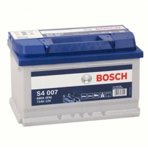 Аккумулятор BOSCH S4 007 72Ah 680A 278x175x175 «- +»