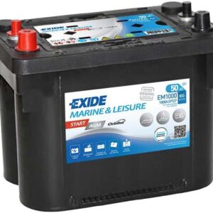 Аккумулятор EXIDE Start-Stop AGM ЕМ1000 50Ah 800A 260x172x205 «+ -»