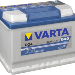 Аккумулятор Varta Blue Dynamic D24 60Ah 540A 242x175x190 «- +»
