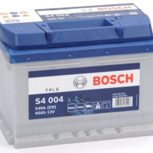 Аккумулятор BOSCH S4 004 60Ah 540A 242x175x175 «- +»