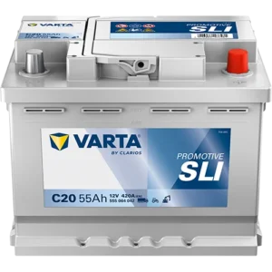 Аккумулятор Varta ProMotive SLI C20 55Ah 420A 246х175х190