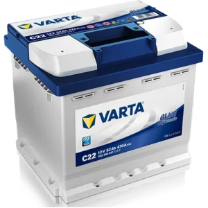 Аккумулятор VARTA Dynamic SLI C22 52Ah 470A 207х175х190 «-+»
