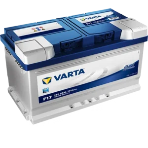 Аккумулятор VARTA Dynamic SLI F17 80Ah 740A 315х175х175 «-+»