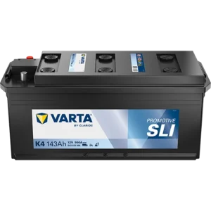 Аккумулятор Varta ProMotive SLI K4 143Ah 950A 508х218х210