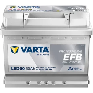 Аккумулятор VARTA Professional EFB LED60 60Ah 640A 242х175х190