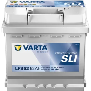 Аккумулятор VARTA Professional SLI LFS52 52Ah 470A 207х175х190