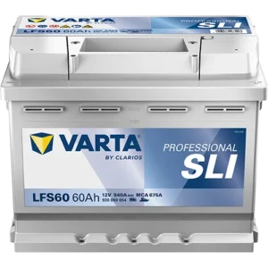 Аккумулятор VARTA Professional SLI LFS60 60Ah 540A 242х175х190