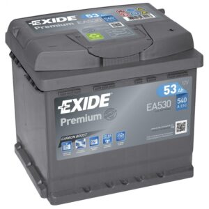 Аккумулятор EXIDE PREMIUM ЕА530 53Ah 540A 207x175x190 «- +»