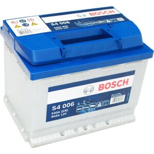 Аккумулятор BOSCH S4 006 60Ah 540A 242x175x190 «+ -«