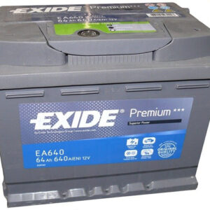 Аккумулятор EXIDE PREMIUM ЕА640 64Ah 640A 242x175x190 «- +»